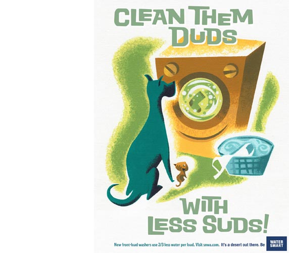 Clean Them Duds With Less Suds!