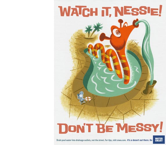 Watch It Nessie! Don't Be Messy!