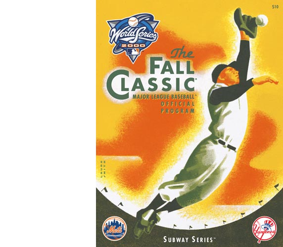 MLB:
                      The World Series® Scorebook Cover