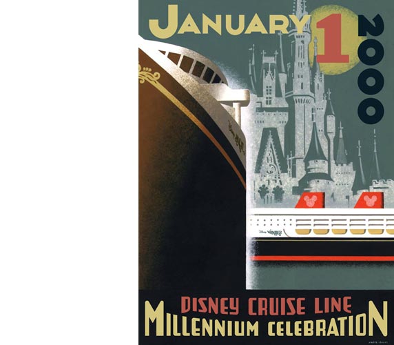 Disney
                      Cruise Line: Millenium Celebration Poster